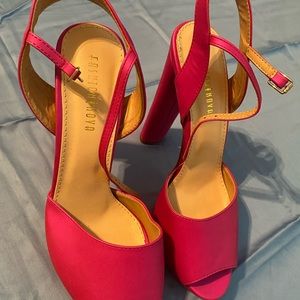 Pink High heel sandals